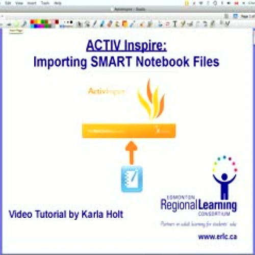 Importing Smart Notebook Files in ActivInspir