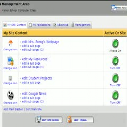 Creating Your Homework Page