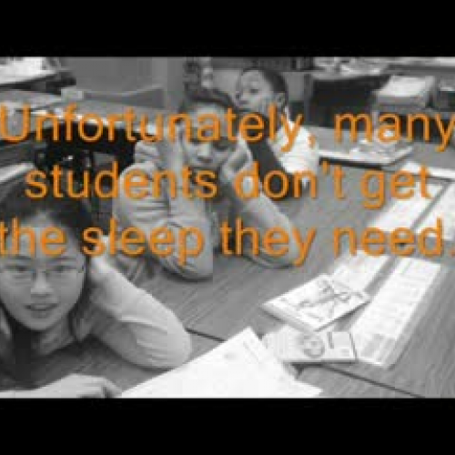 Kids Need Sleep