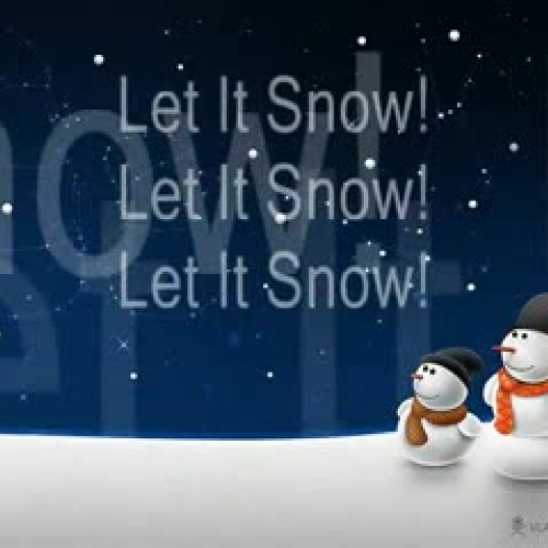 Let It Snow Music Box
