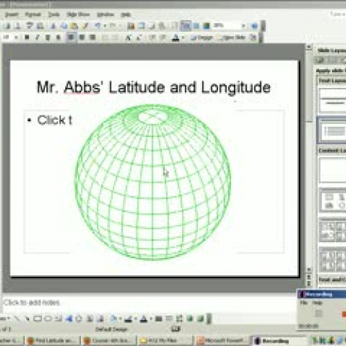 Latitude and Longitude Lesson