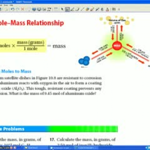 Converting Moles to Grams, Liters