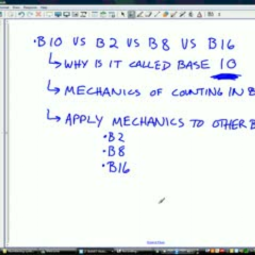1) Intro to Numbering Sytems