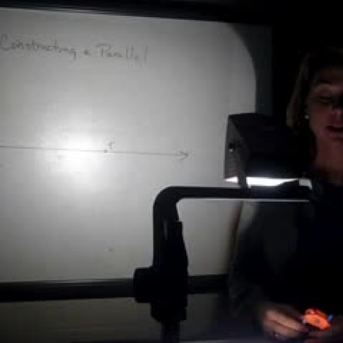 Constructing Parallel lines