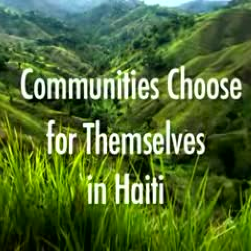 Haiti-Community Driven Development