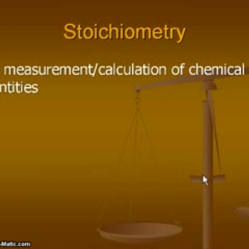 Stoichiometry Part 1: Percent Composition