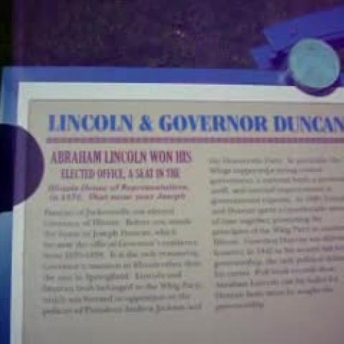 Lincoln And Governor Duncan