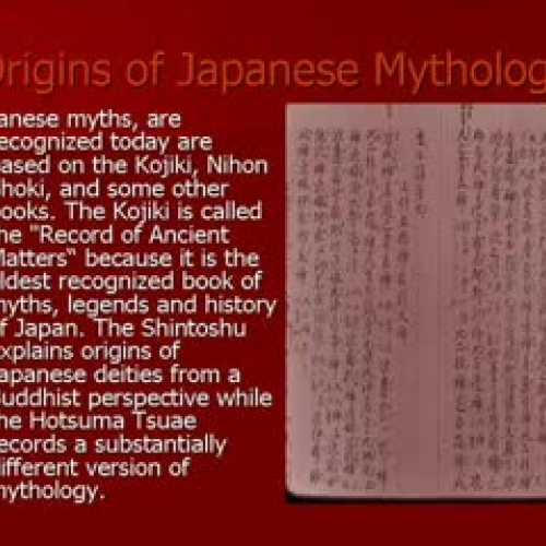 Alex's Japanese Mythology