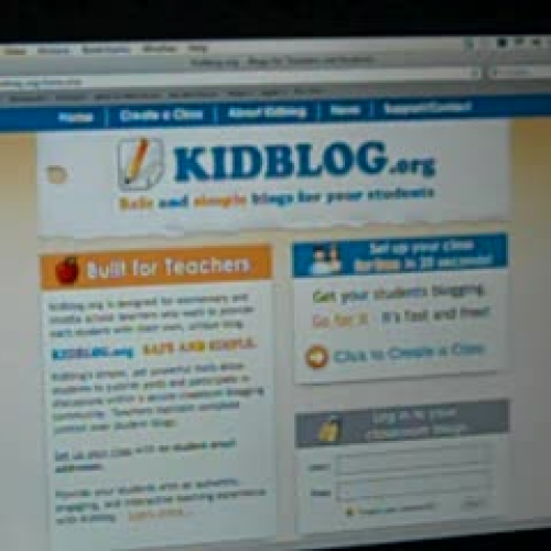 Using Kidblog.org