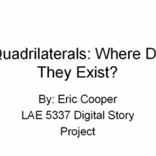 Quadrilaterals: Where Do They Exist?