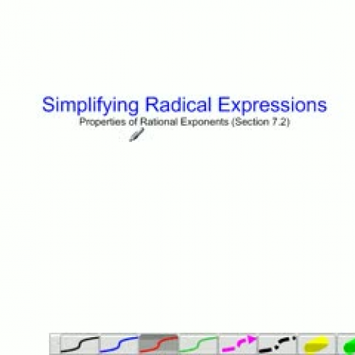 Simplifying radicals