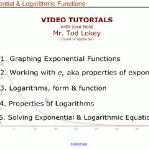 Graphing Exponential Equations