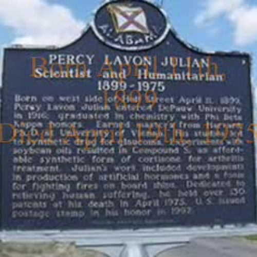 Percy Lavon Julian Science Project