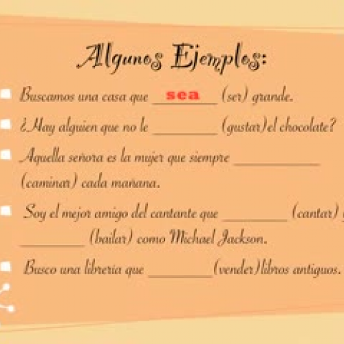 Subjunctive in Noun Clauses