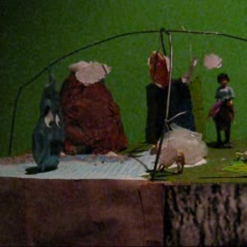 Water cycle puppet show