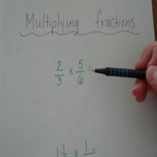 Multiplying Fractions