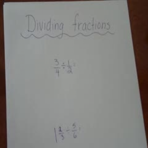Dividing Fractions