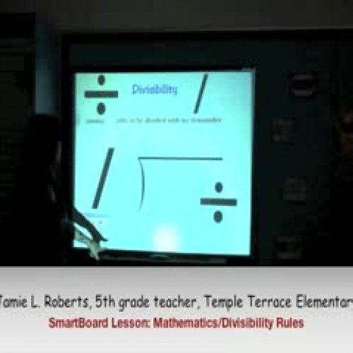 Roberts Smartboard Math Lesson
