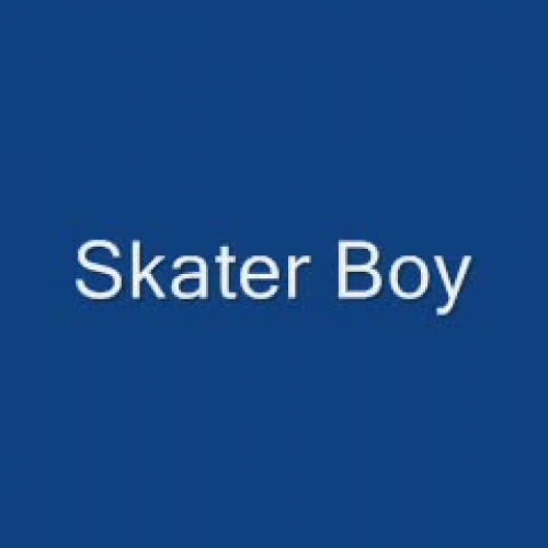 Avril -Skater Boy lyrics