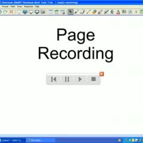 Page Recording