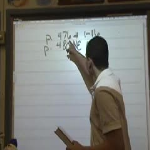 Algebra p. 476, p. 480