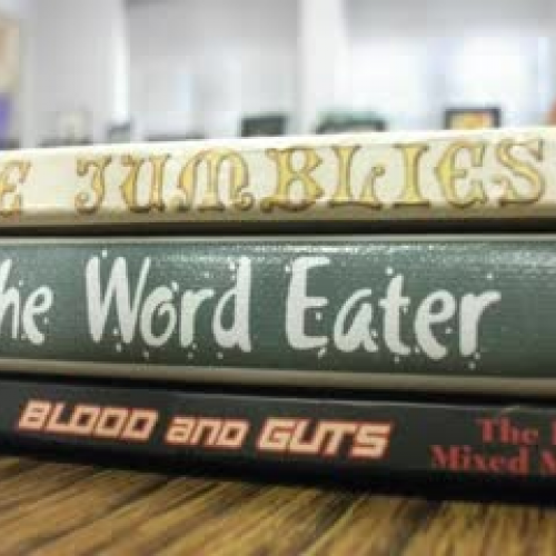 Ms. Yawn's Class Book Spine Poem