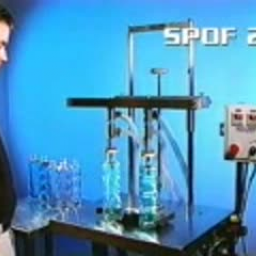 2 Head Overflow Liquid Filling Machine at Sha