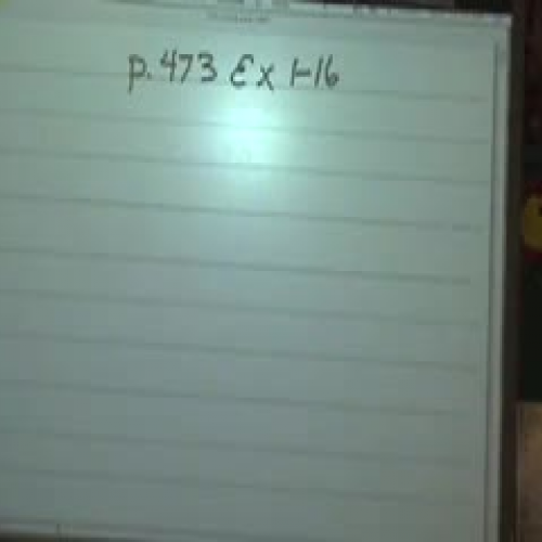 Pre-algebra p. 473