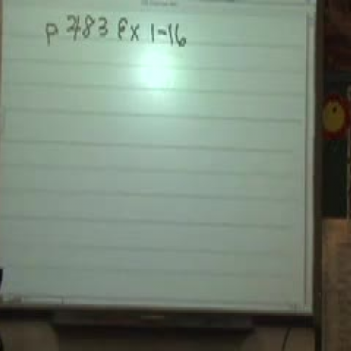 Pre-algebra p. 483