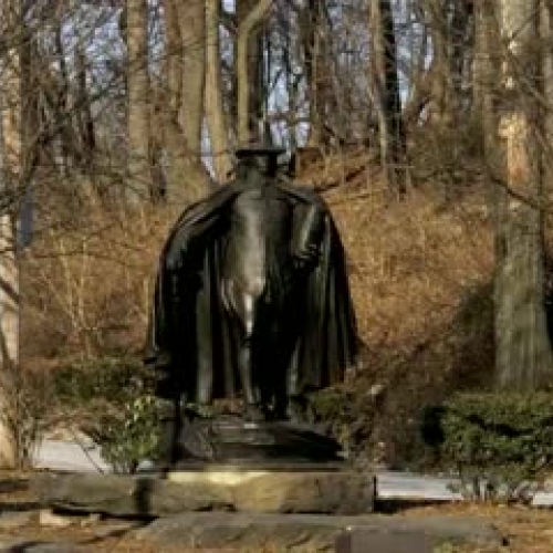 "The Pilgrim" (1904) by artist Augustus Saint-Gaudens 