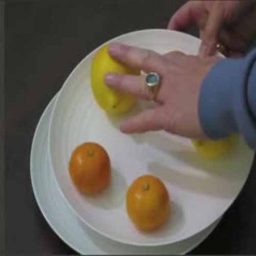 Subtracting Fractions with Fruit