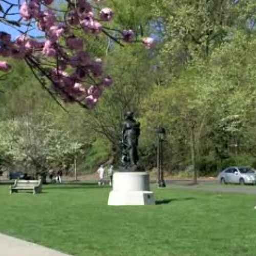 "Stone Age In America" (1887) by artist John J. Boyle