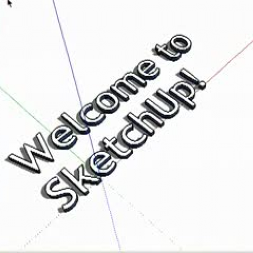 Google Sketchup Tutorial Video 1