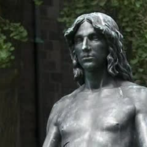 "Jesus Breaking Bread" (1976) by artist Walter Erlebacher