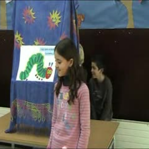 THE VERY HUNGRY CATERPILLAR, by year 4