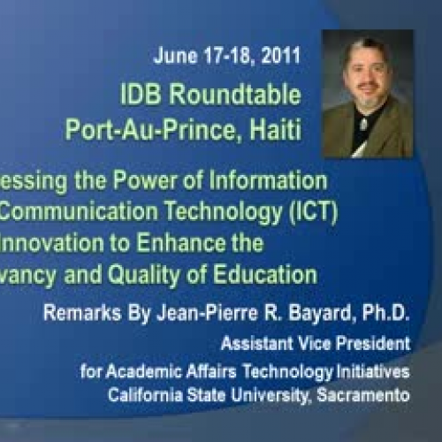 IT in Education in Haiti