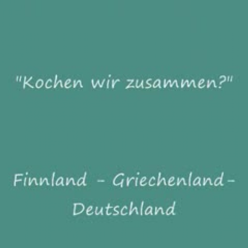 Kochen wir zusammen?