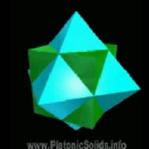 Rotating Cube-Octahedron Compound Solid
