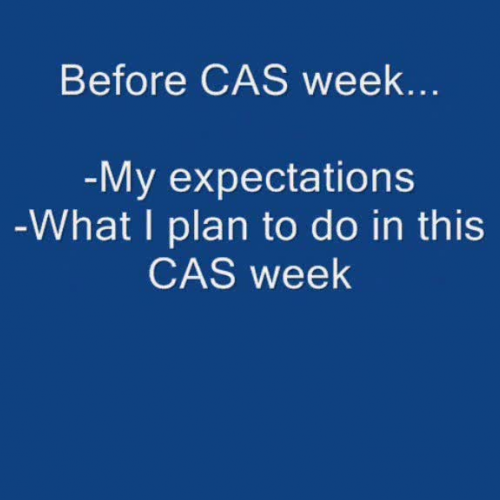 CAS week vid 10D