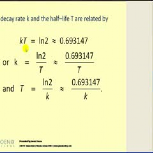 Exponential Decay Models - Part 2 of 2