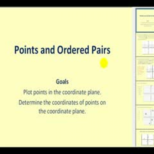 Plotting Points on the Coordinate Plane