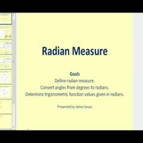 Radian Measure