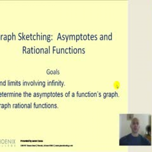 Horizontal / Vertical Asymptotes - Part 1 of 