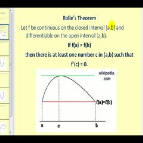 Rolle's Theorem