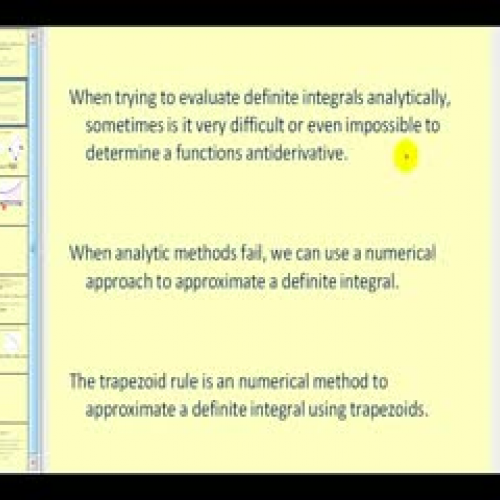 The Trapezoid Rule