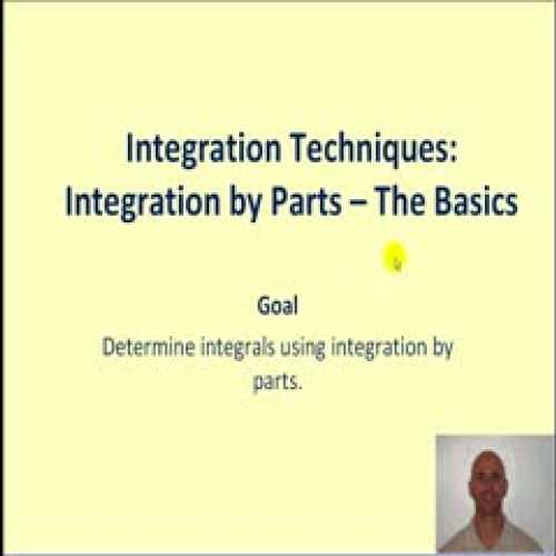 Integration by Parts:  The Basics