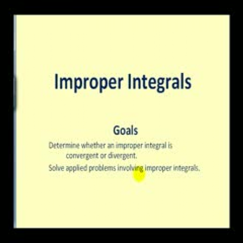 Improper Integrals