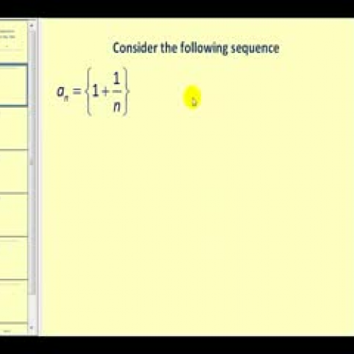 Sequences on the TI84 Graphing Calculator