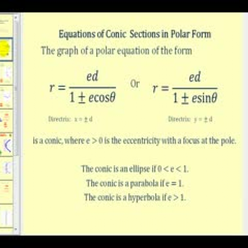 This video explains how to graph an ellipse i