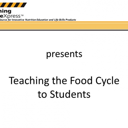 Teaching the Food Cycle to Students